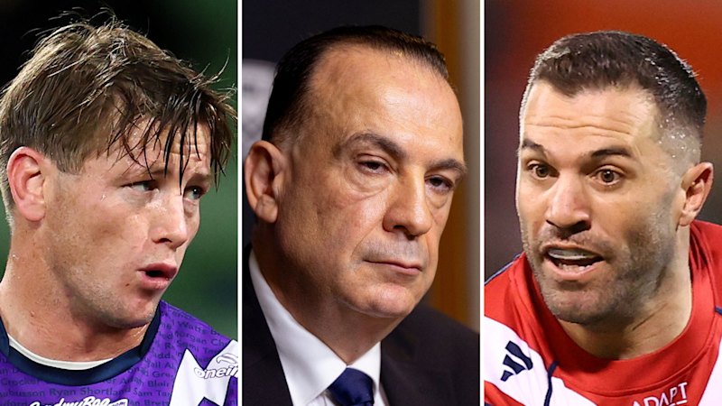 NRL stars fear set restarts could decide a final. V’landys says they’re ‘not telling the truth’