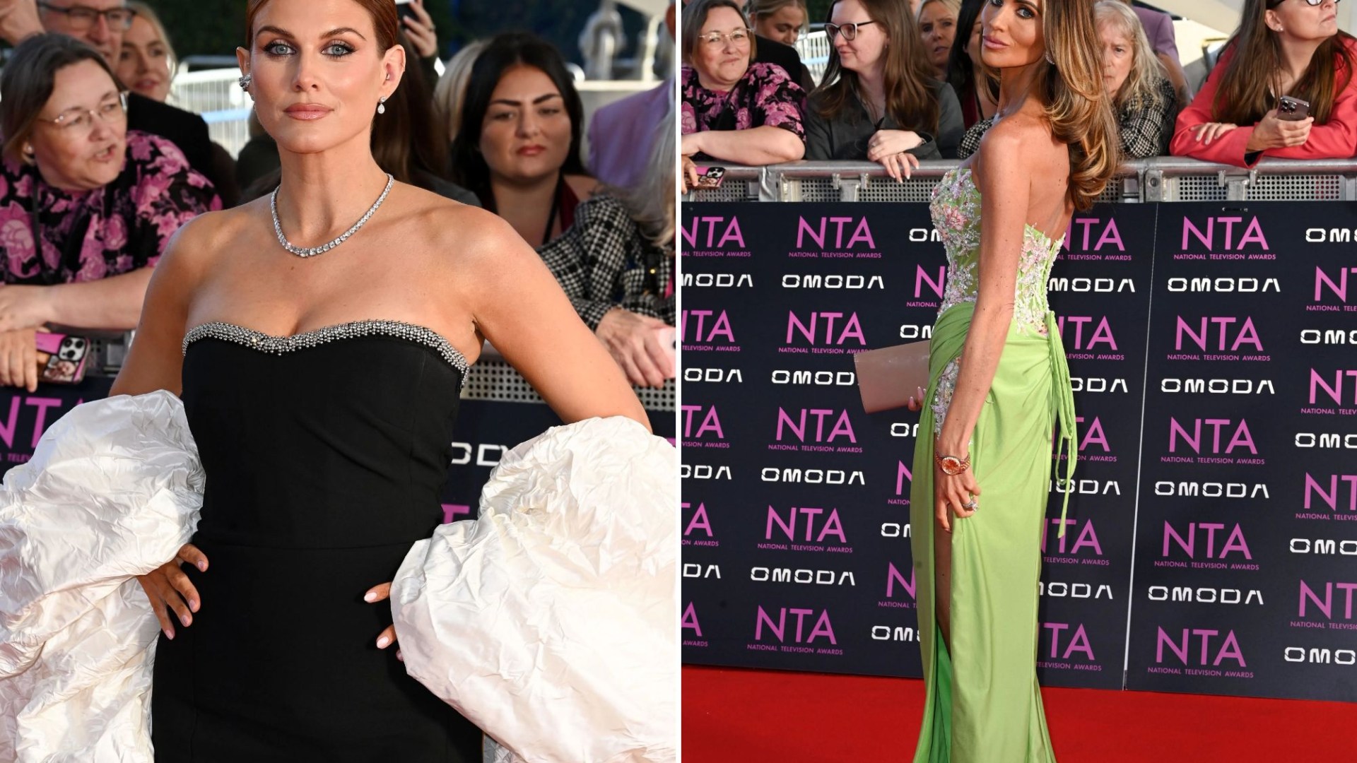 NTAs 2026: Towie’s Amy Childs and Ashley James lead the glamour as stars hit the red carpet in London