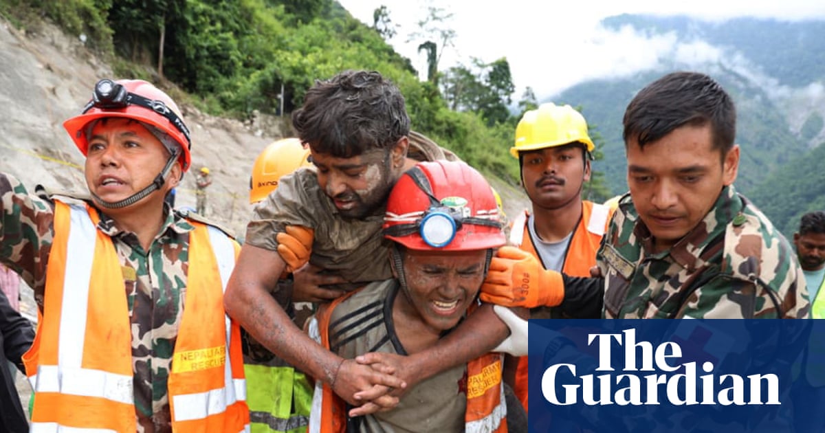 Nepal-Tibet flash flood: Two workers pulled alive from hydropower tunnel nine days after disaster