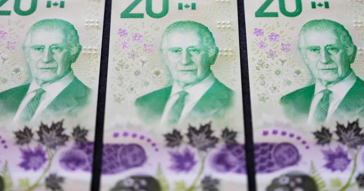 New vertical $20 bill featuring King Charles III unveiled by Bank of Canada