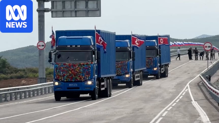 North Korea and Russia open first road bridge, amid Ukrainian concerns
