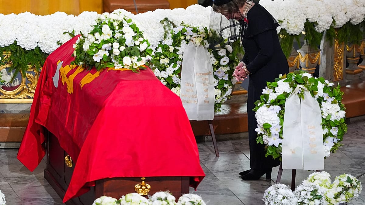 Norway bids farewell to King Harald V as crowds gather in Oslo