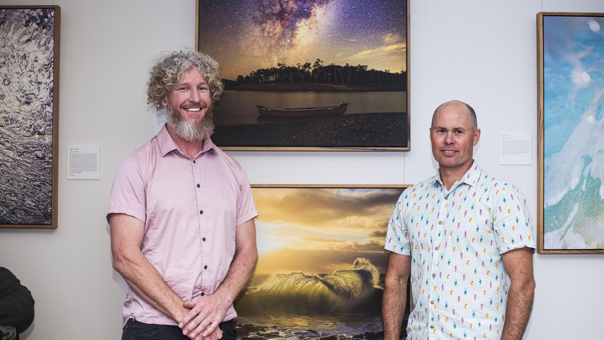 Pair of mates, Rob Gaff and Rhett Bennetts, dazzle onlookers with brilliant photographic display