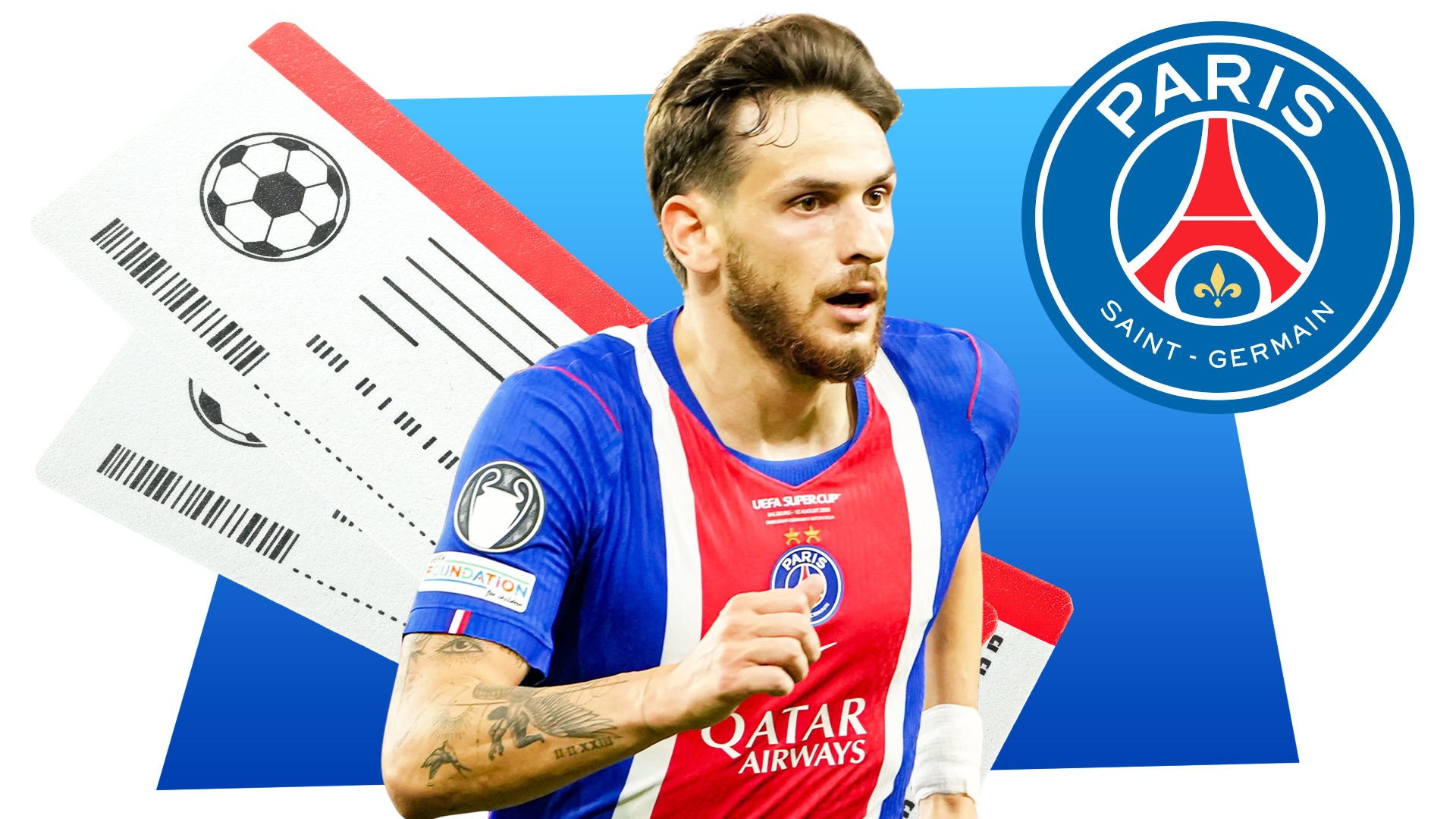 Paris Saint-Germain ticket and hotel packages for PSG Ligue 1 games from only £319pp at Parc des Princes