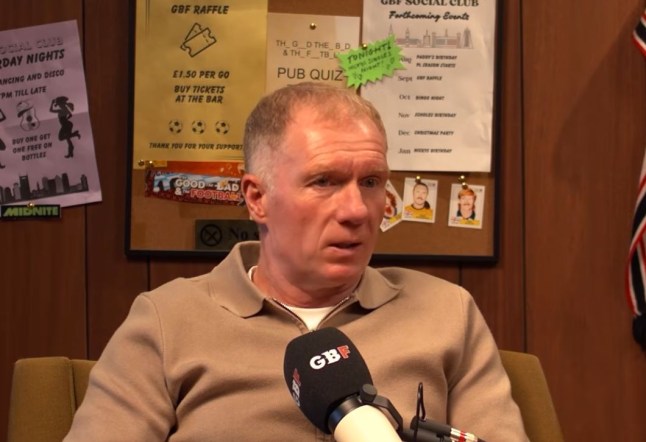 Paul Scholes urges Michael Carrick to drop Man Utd star against Man City