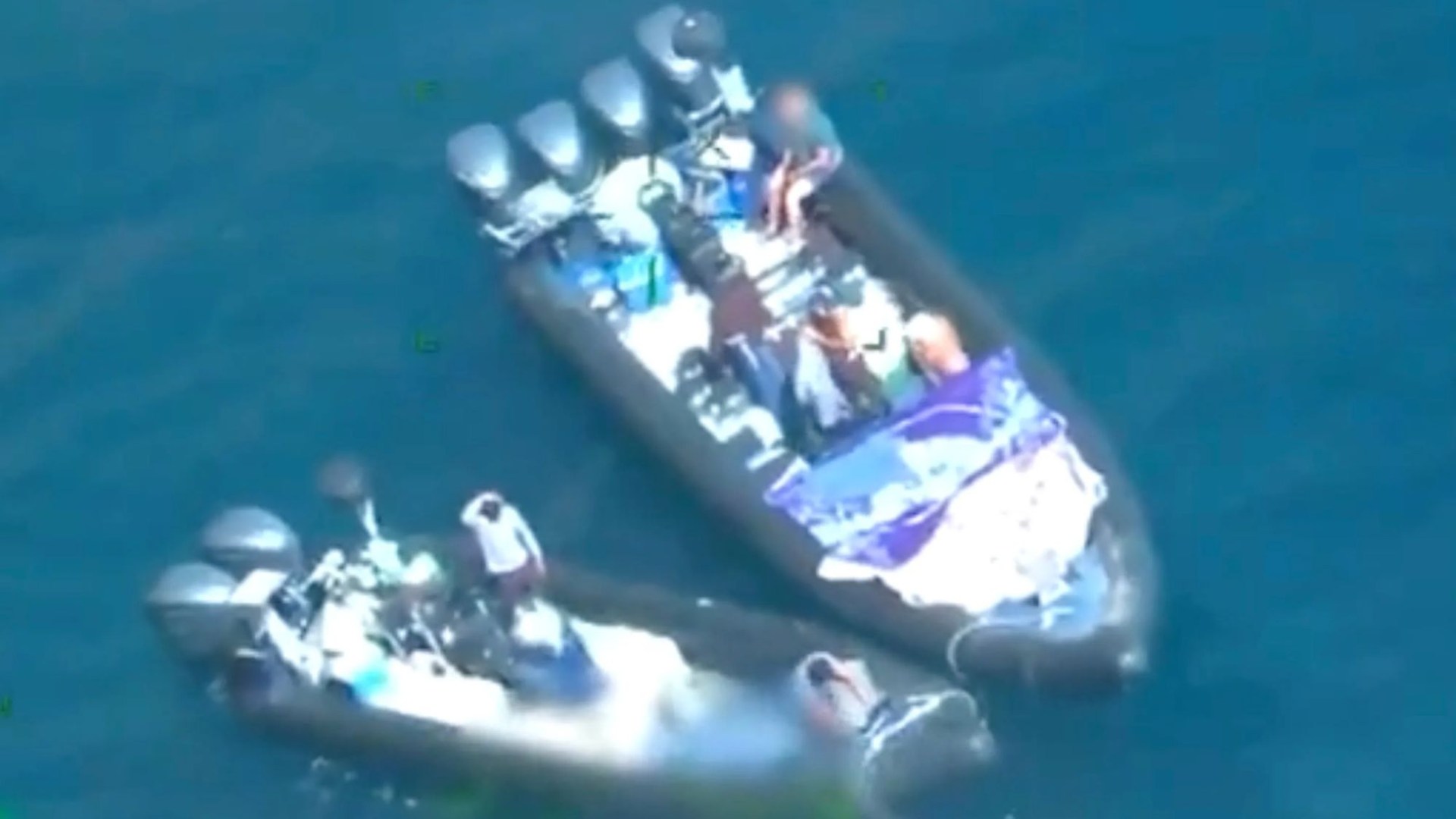 People smugglers on speedboat ‘taxis’ dumping migrants overboard by ‘threatening them with machetes’ in tourist hotspot