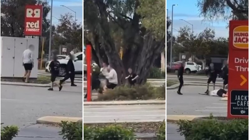 Perth teenager arrested after alleged rock attack left man seizing in carpark