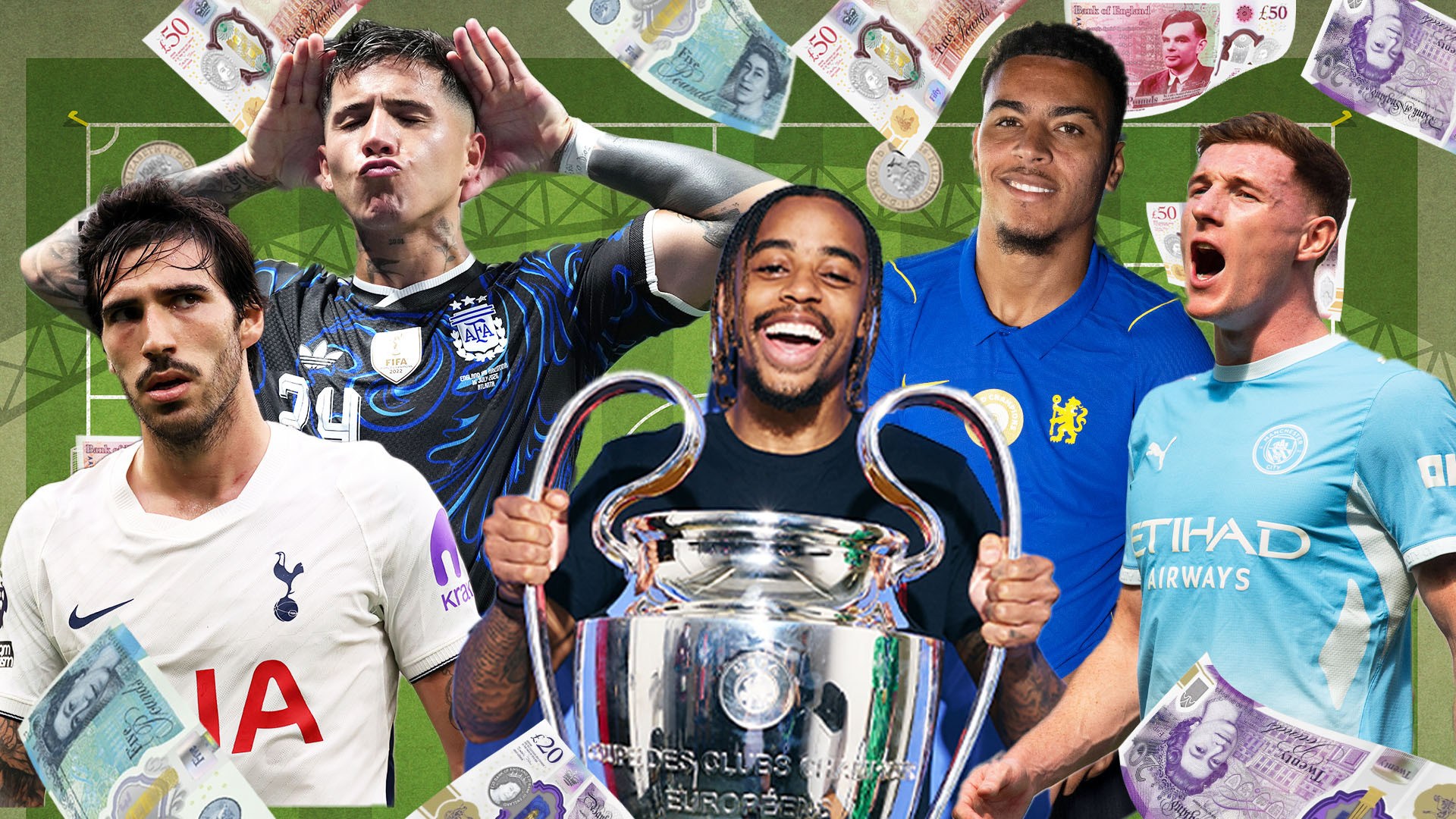 Premier League’s most expensive summer transfer XI revealed as English clubs set new record by splurging over £3BILLION