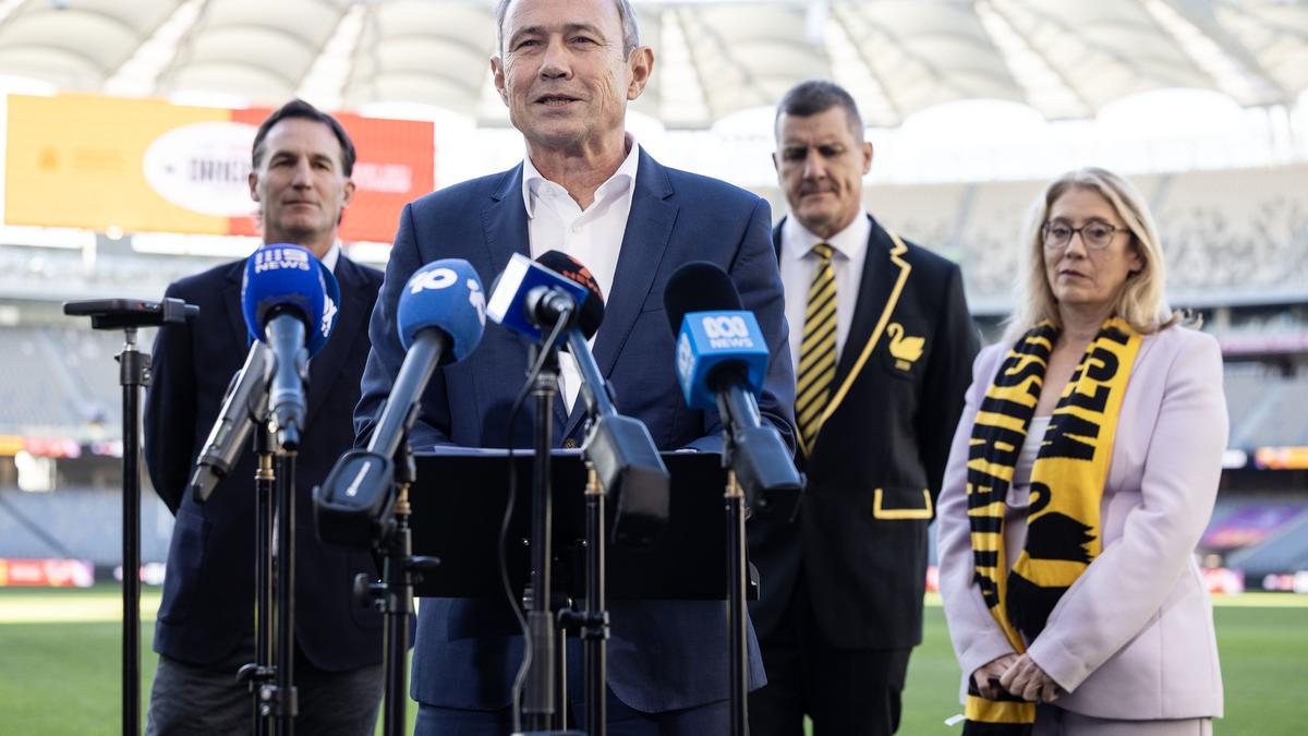 Premier Roger Cook vows to go big on sporting and entertainment events for WA