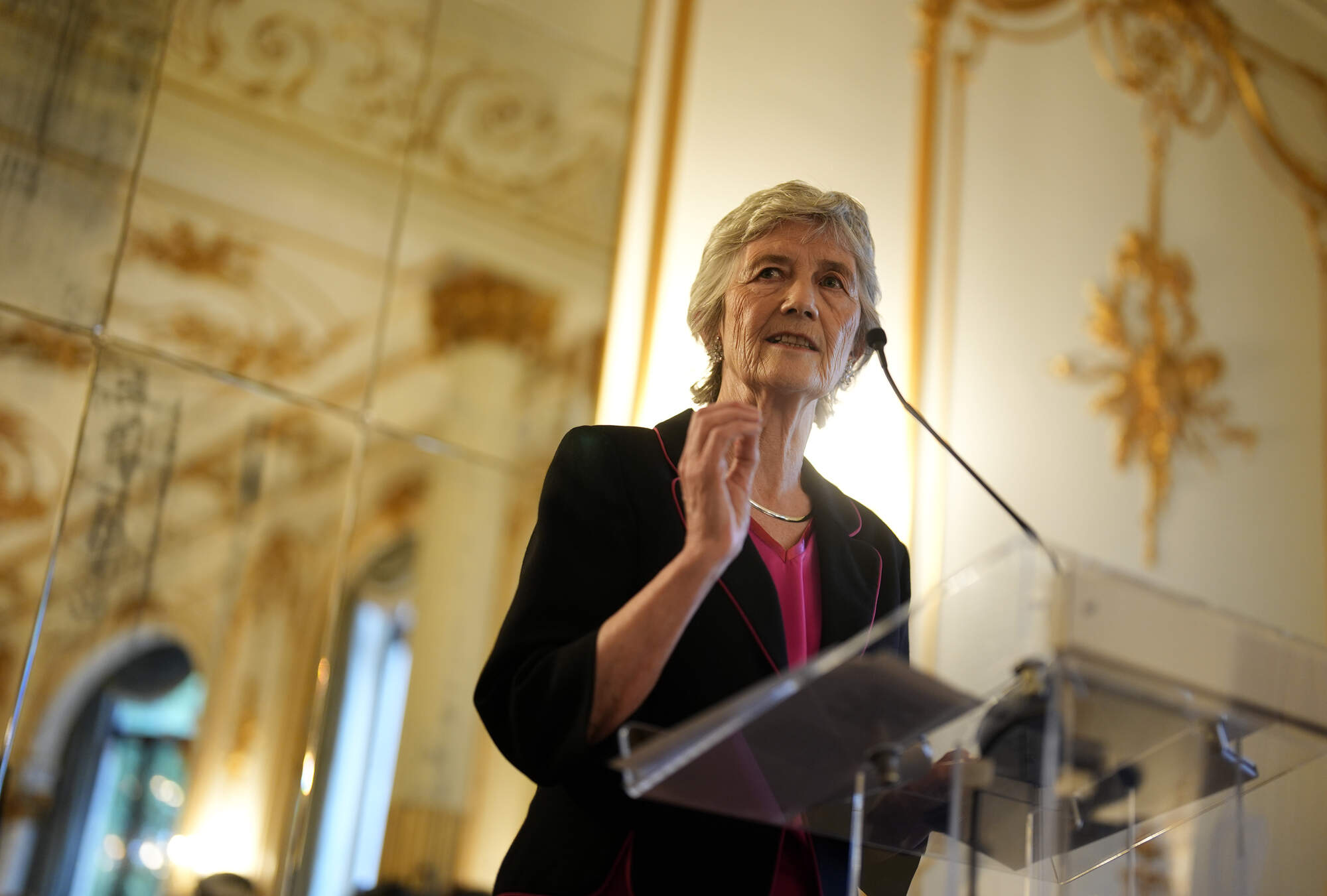President Catherine Connolly will meet Donald Trump at Áras during US president’s Irish Open trip