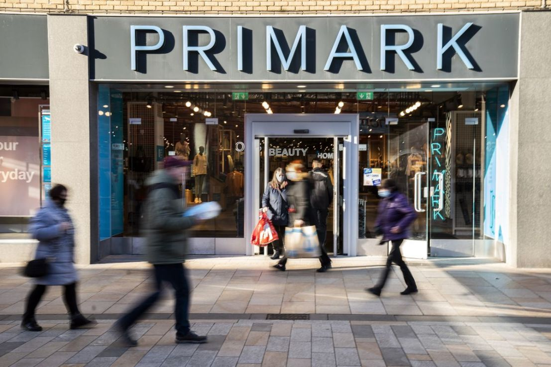 Primark sales slip as owner dresses up retailer for demerger