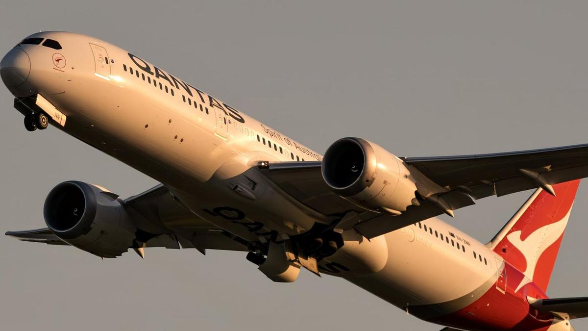 Qantas flight from Queenstown to Sydney diverted to Christchurch after engine flames seen