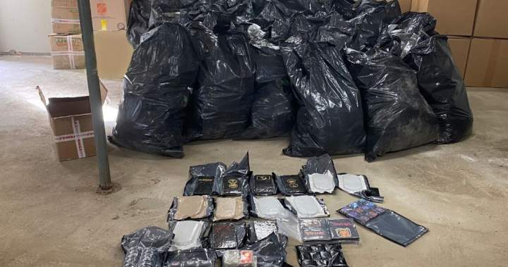 RCMP seize more than 2,000 lbs. of cannabis from B.C. man in Saskatchewan
