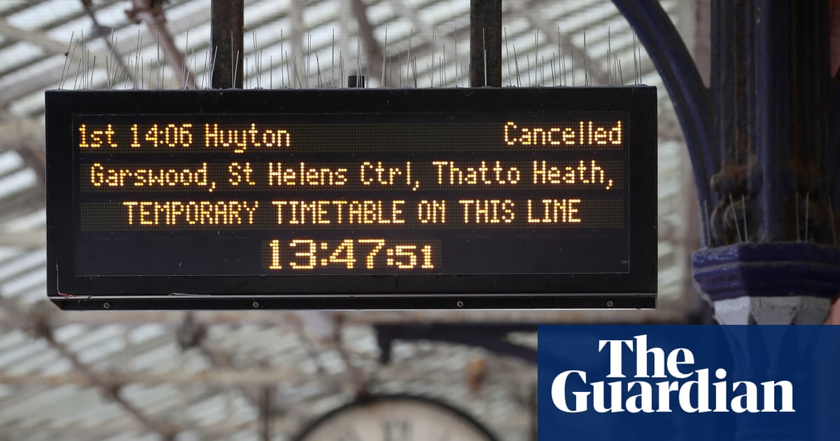 Rail passengers get automatic right to switch operators for free when trains are cancelled