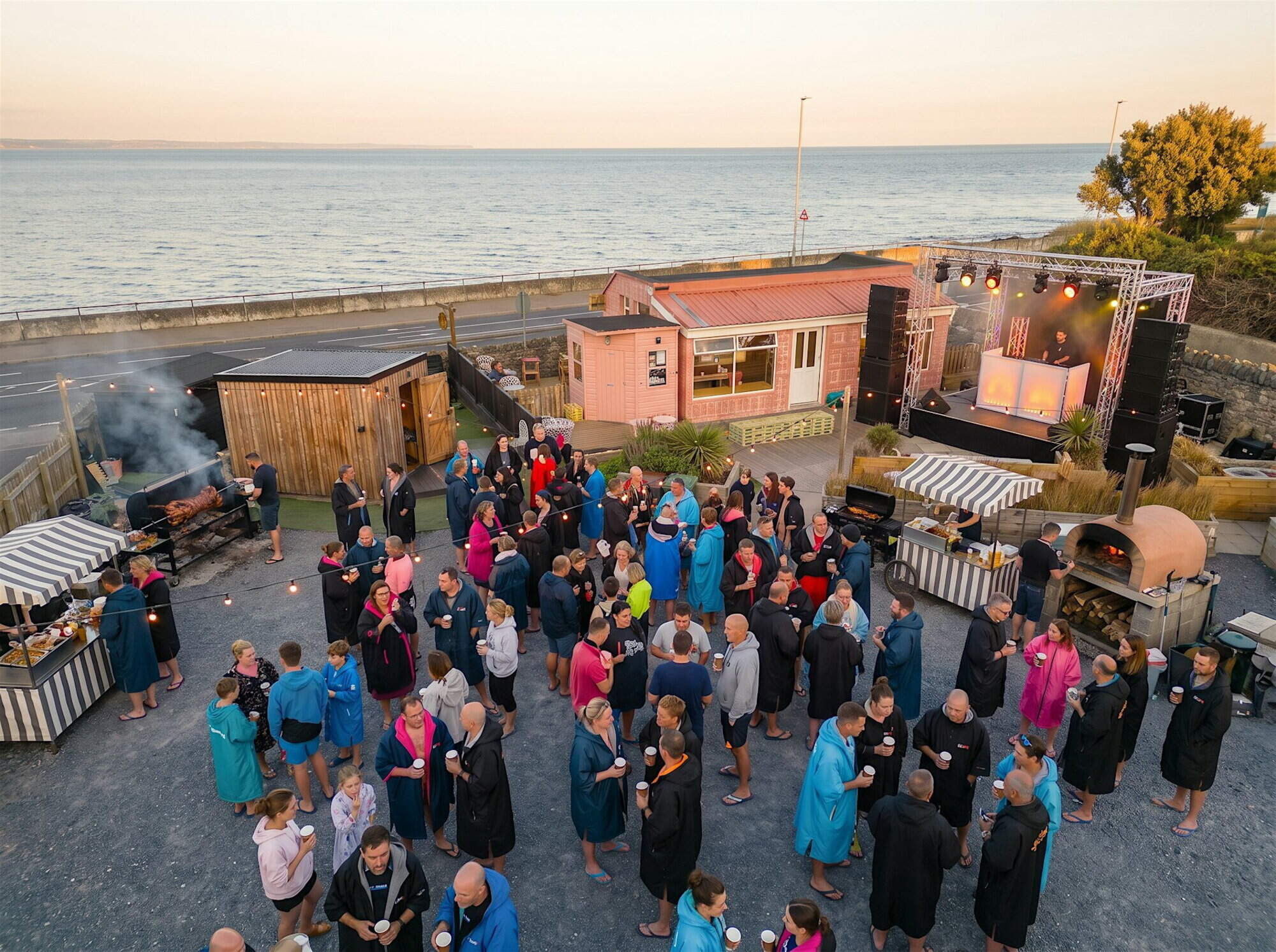 Rain fails to dampen spirits as Tiglin’s inaugural Dry Robe Ball is a blast