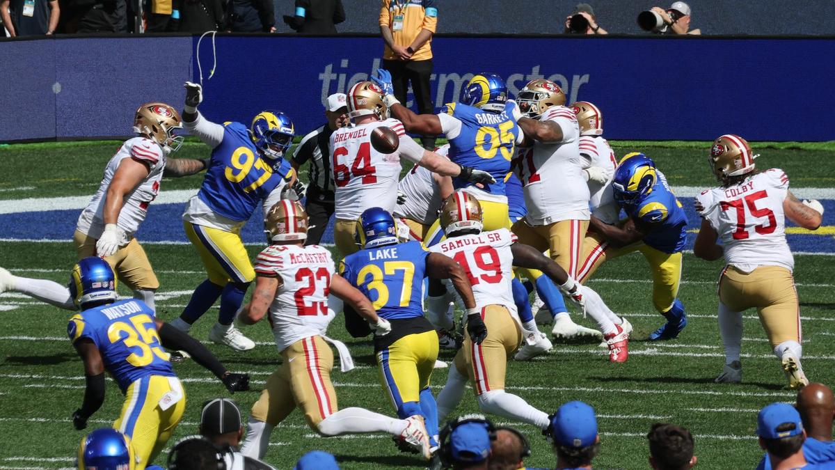 Rams coach Sean McVay rejects claims travel strategy led to 49ers loss