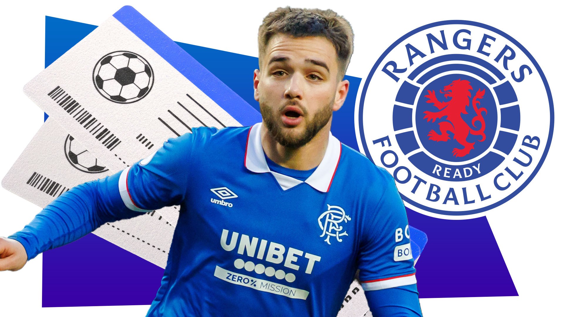 Rangers ticket and hotel packages for games at Ibrox Stadium in new 2026/27 Scottish Premiership season