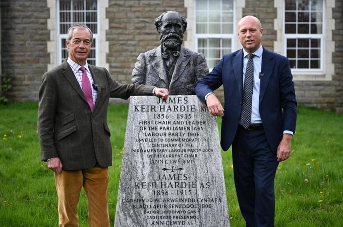 Reform UK’s Welsh leader quits after being reported to cops