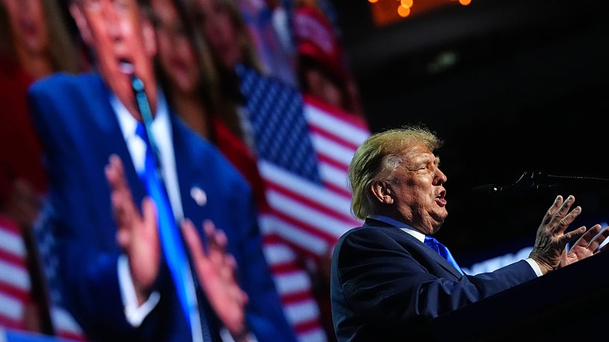 Republican convention: Trump defends Iran war, attacks Democrats and promises voters cash