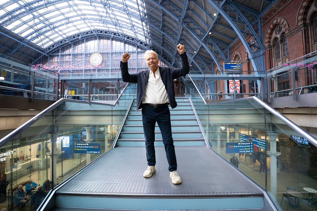Richard Branson’s next stop: Paris and beyond as he takes on Eurostar