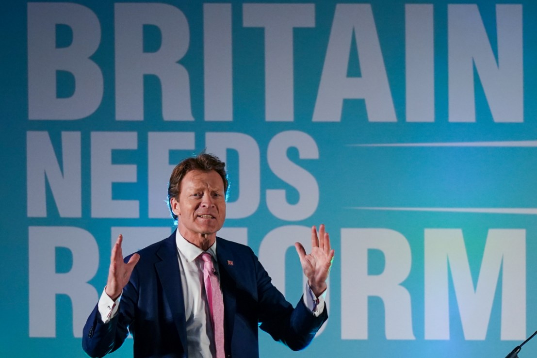 Richard Tice: A Reform government would scrap EV mandate to save Jaguar Land Rover