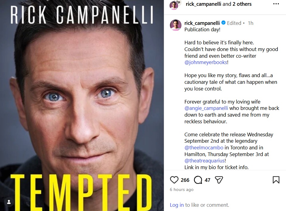 Rick Campanelli reveals personal battle with past gambling addiction in ‘Tempted’ memoir