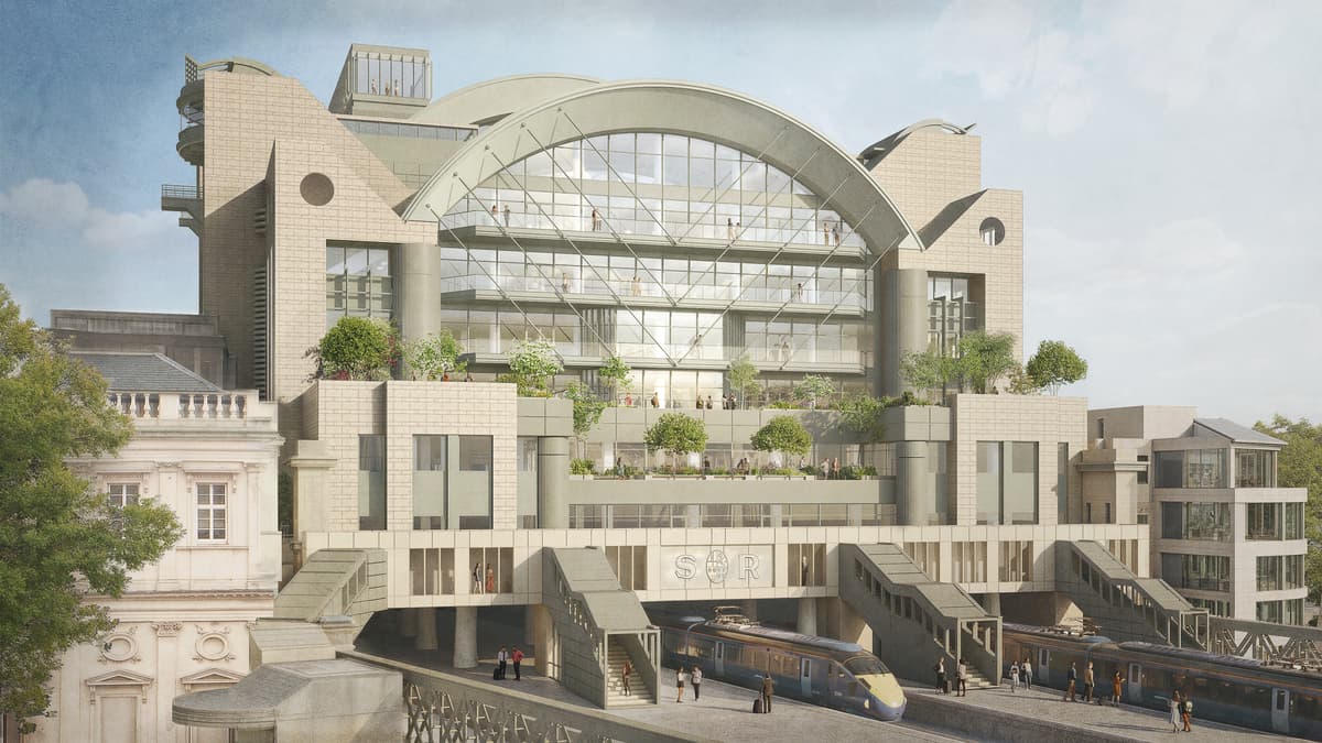 'River Palace' above Charing Cross station is Grade II listed amid furious planning battle
