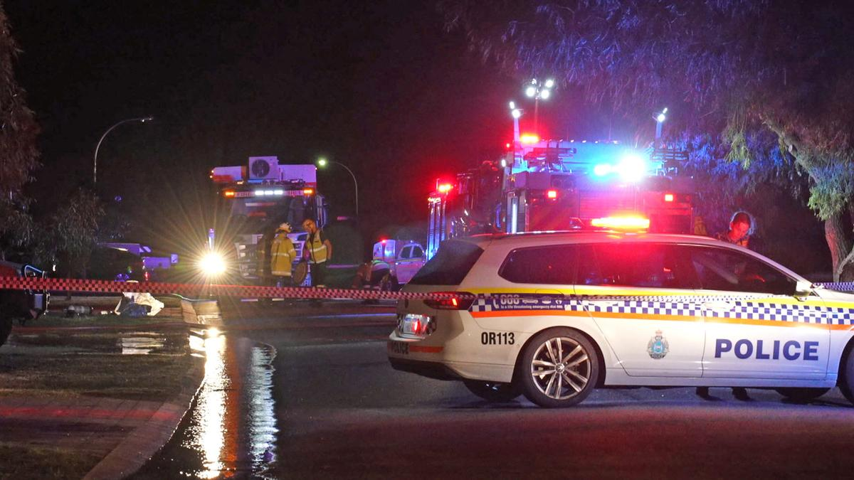Rockingham man charged with attempting to kill over fire in which woman was badly burnt in Port Kennedy