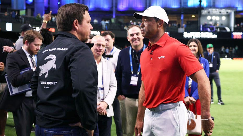 Ron DeSantis goes to bat for Tiger Woods, MLB announcer calls out 'woke' team & Jena Sims in a 'Chili's' dress