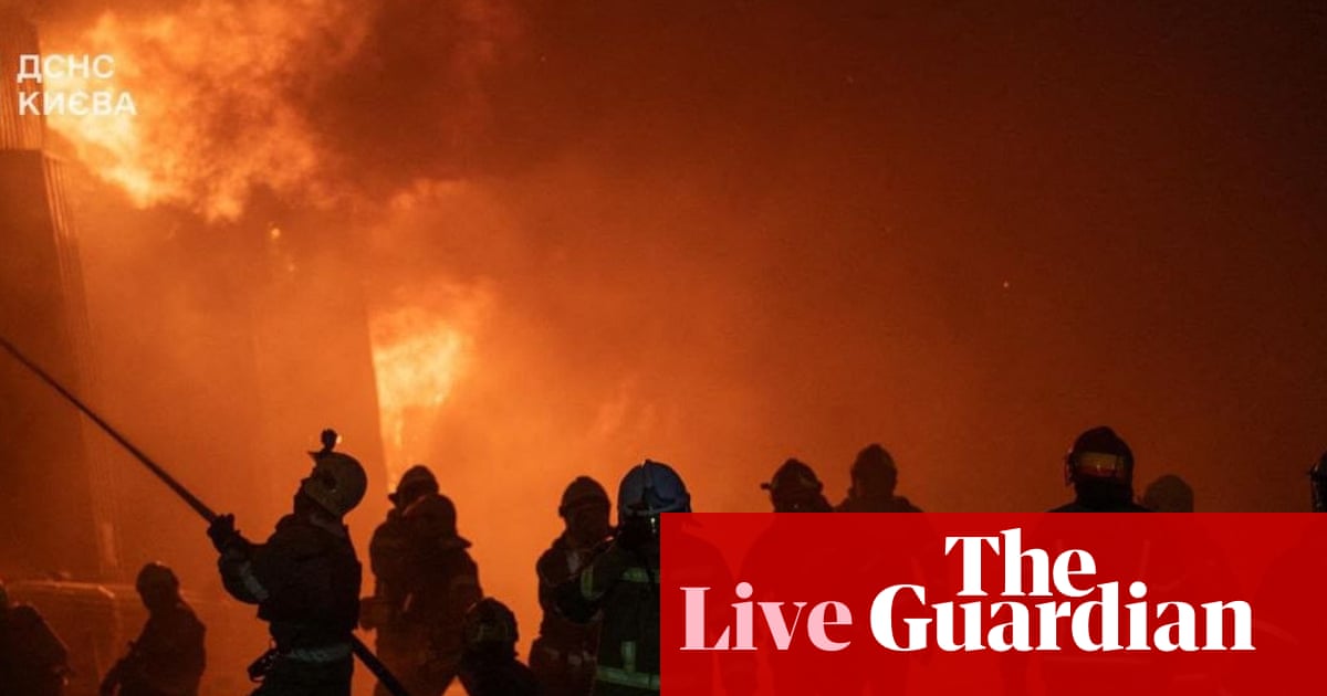 Russia accused of ‘rapidly growing’ attacks on civilian infrastructure after five killed in Ukraine – Europe live