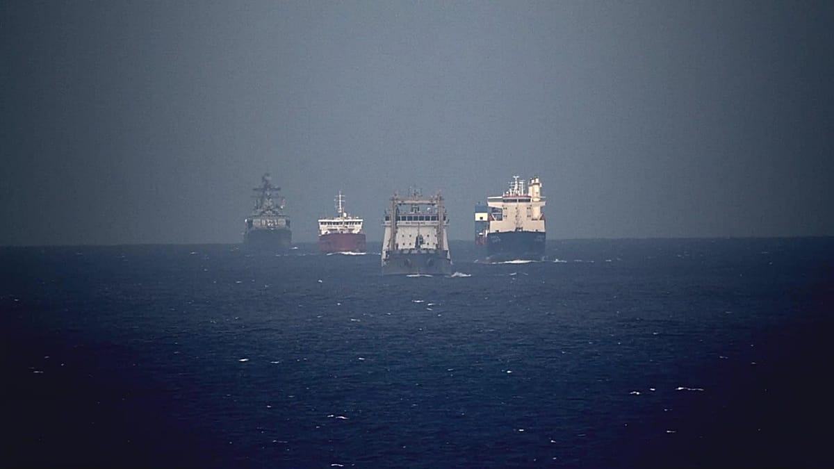 Russia sends sanctioned ships to Mediterranean as NATO tracks 'Syrian Express' convoy