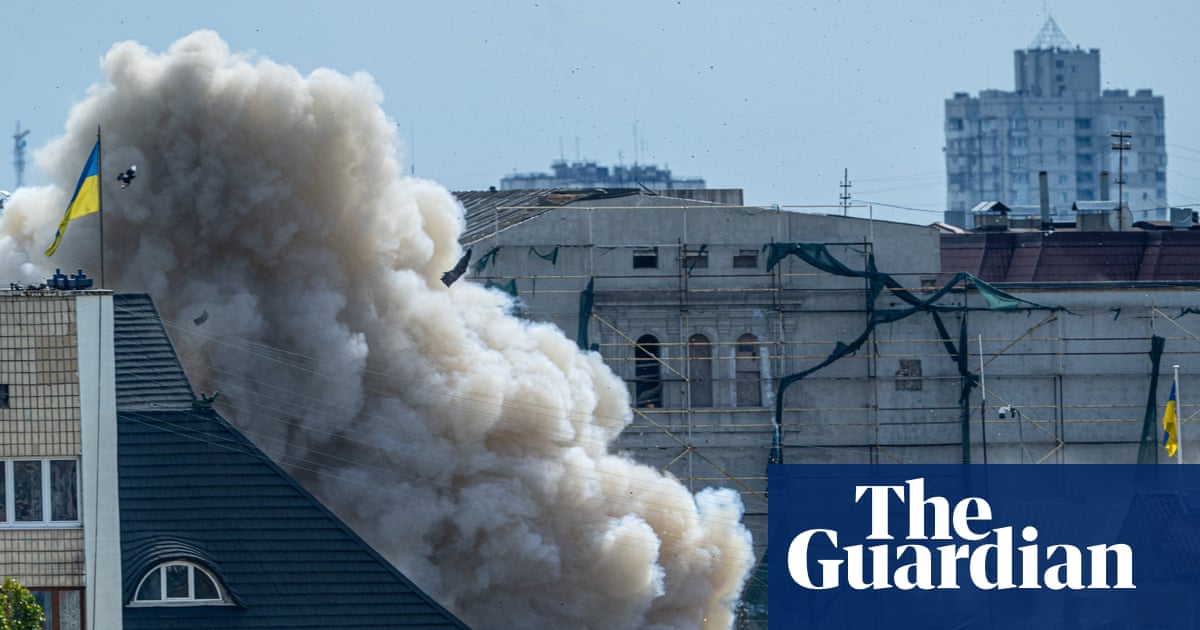 Russia strikes Ukraine intelligence HQ in ‘major escalation’