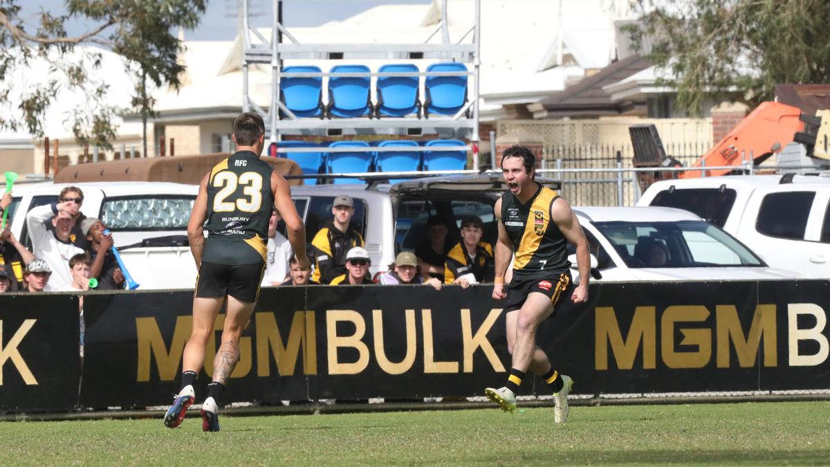 SWFL: Bunbury secure date with Busselton in grand final after commanding win over Donnybrook