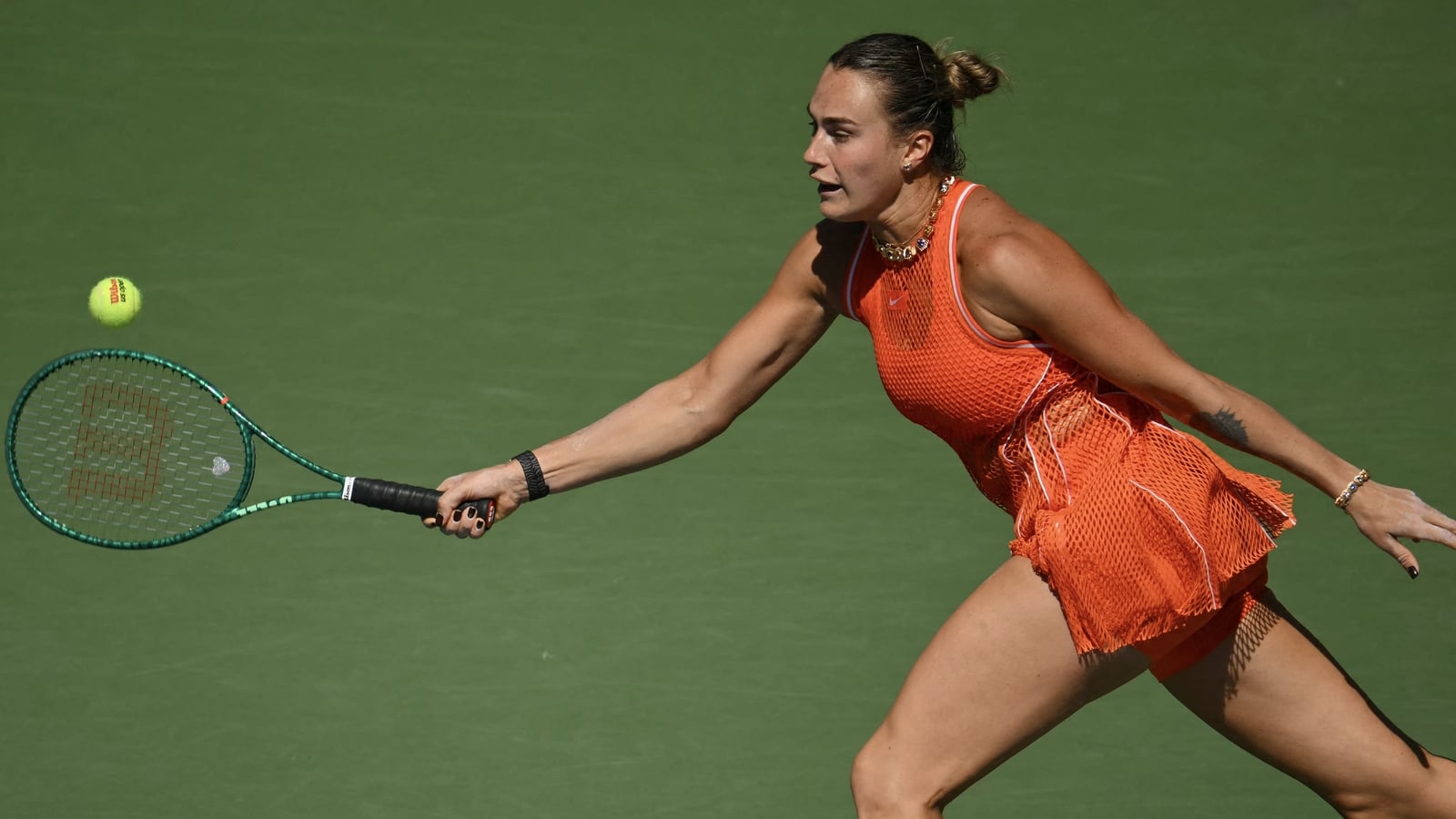 Sabalenka interrupts US Open match over smell of cannabis