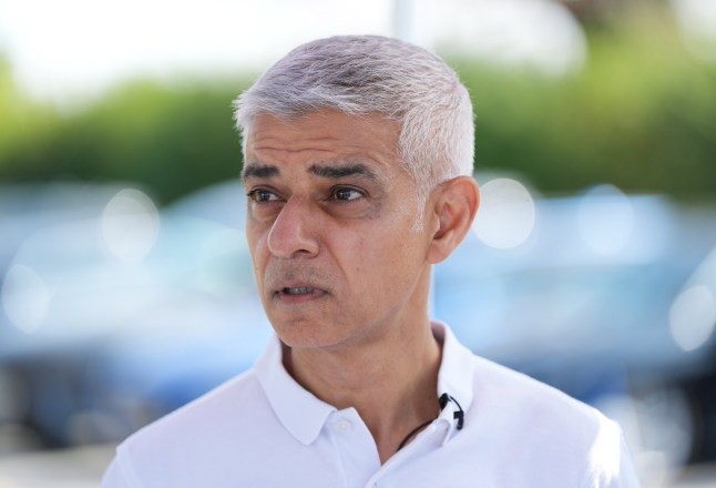Sadiq Khan ‘wrongly’ fined for failing to tax a car ‘he does not own’
