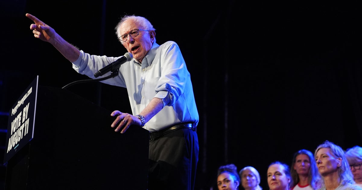 Sanders says potential danger of AI is "probably greater" than nuclear weapons