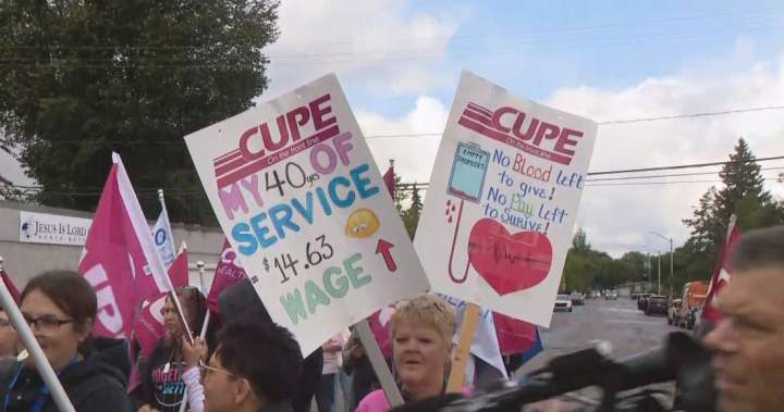 Saskatchewan health-care workers vote 99% in favour of job action: CUPE