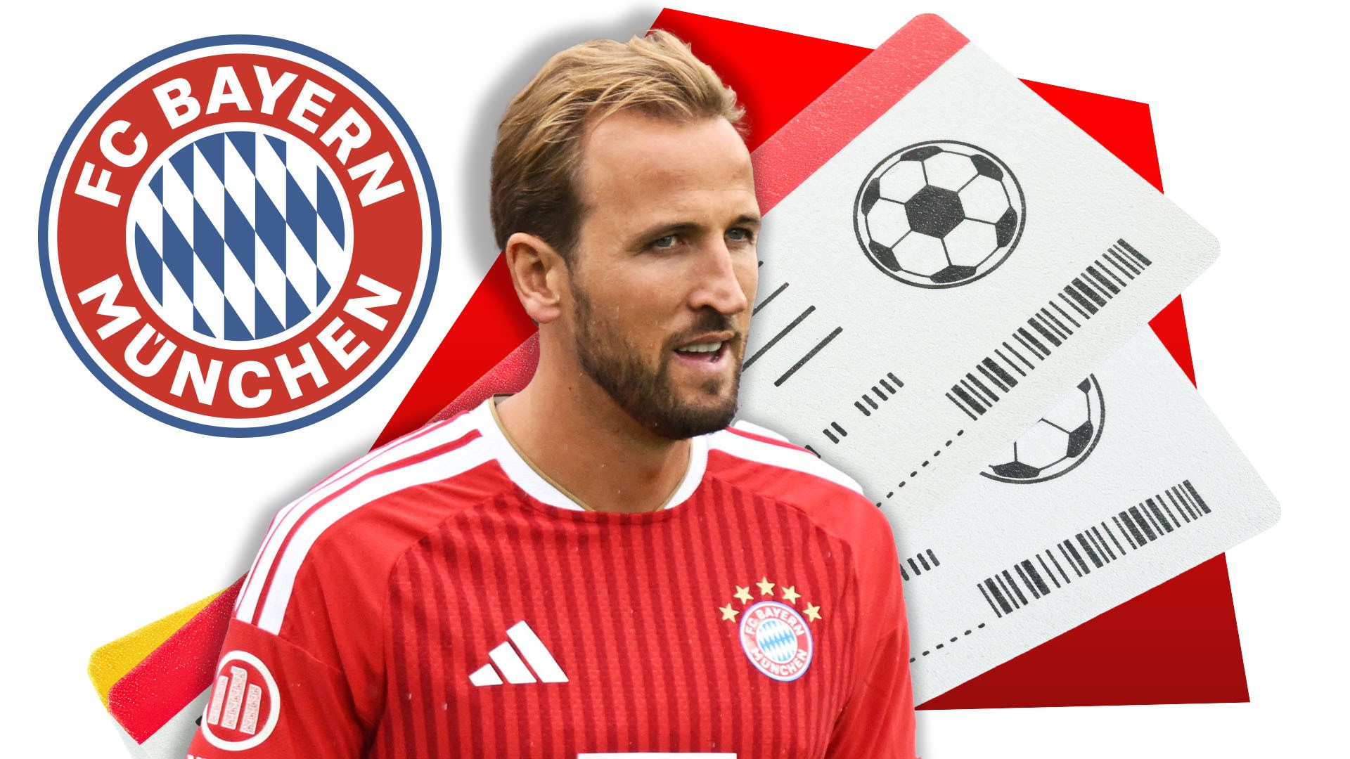 See Harry Kane and Bayern Munich live at Allianz Arena with official ticket and VIP hotel packages from £169pp