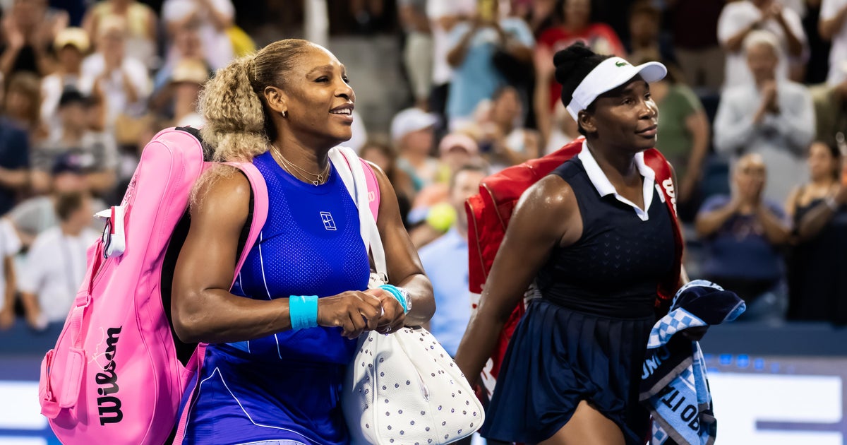Serena and Venus Williams returning to U.S. Open women's doubles tournament tonight