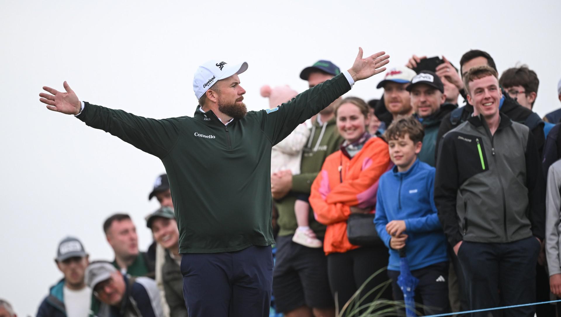Shane Lowry holds firm at Irish Open amid Doonbeg’s glorious madness