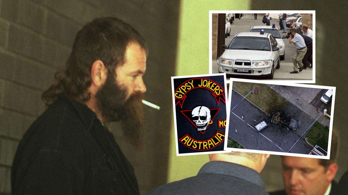 Sid ‘Snot’ Reid: The Gypsy Joker who was targeted by his own club after the brazen bombing of a former top cop