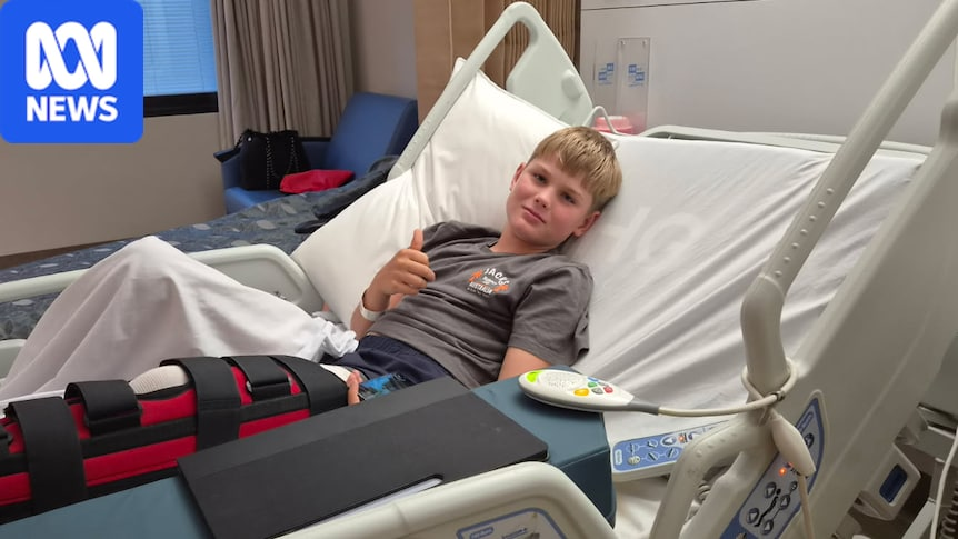 Six-day medical transfer wait for boy with shattered kneecap
