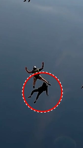 Skydiver survives 10,000ft fall after being knocked out