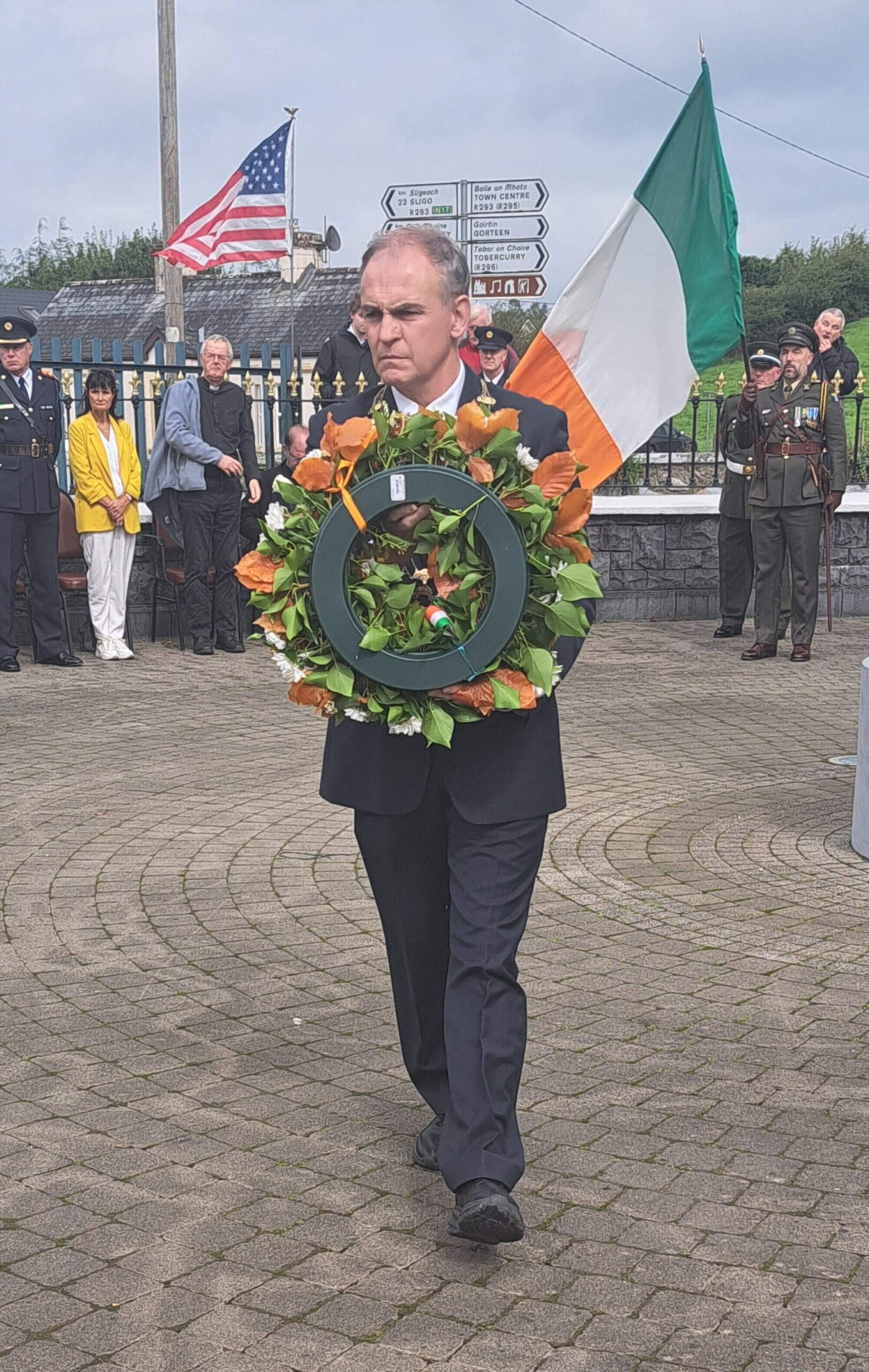 Sligo marks 25th anniversary of 9/11 attacks with solemn ceremony in Ballymote