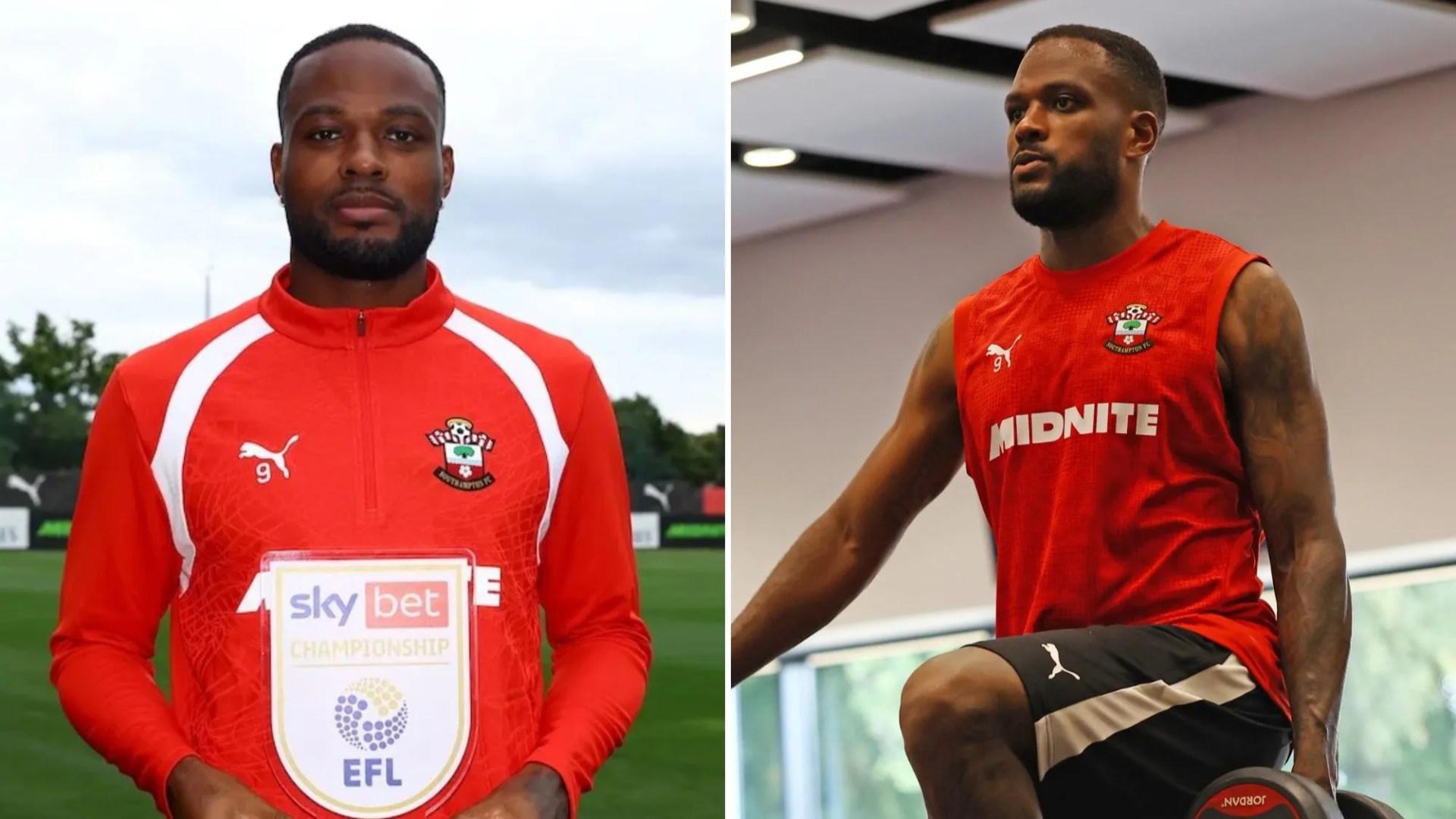 Southampton hitman Cyle Larin reveals high-tech home gym and recovery den behind red-hot goalscoring form