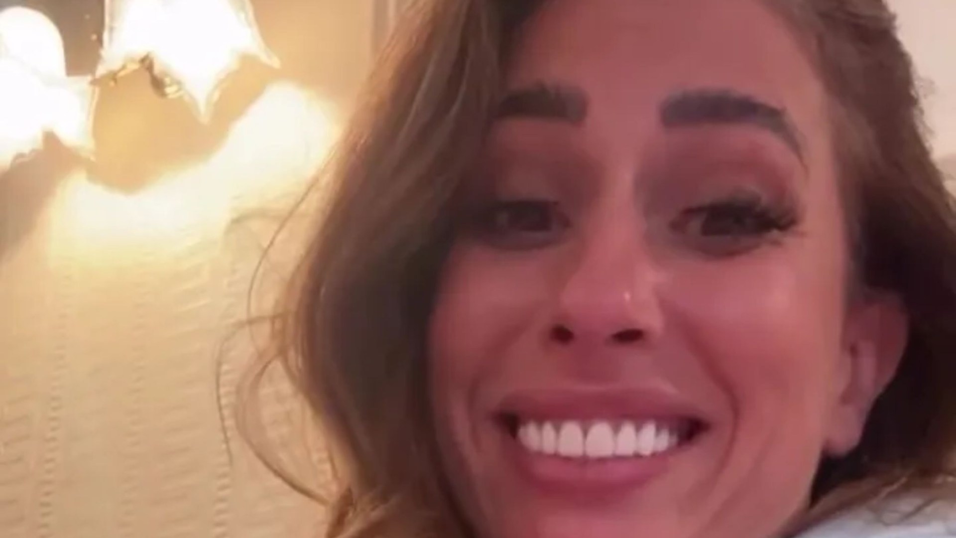 Stacey Solomon shares snaps of cluttered new house filled with boxes of Xmas decorations after selling Pickle Cottage