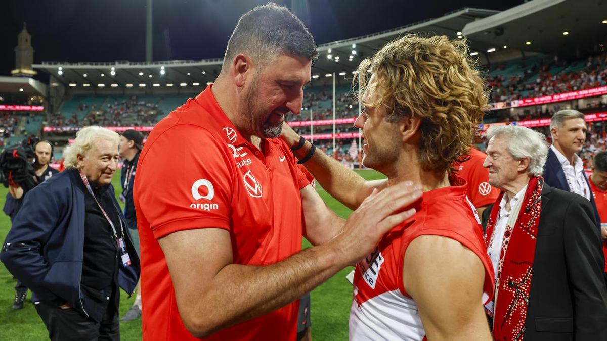 Story's not done yet for flag-chasing Swans, says coach
