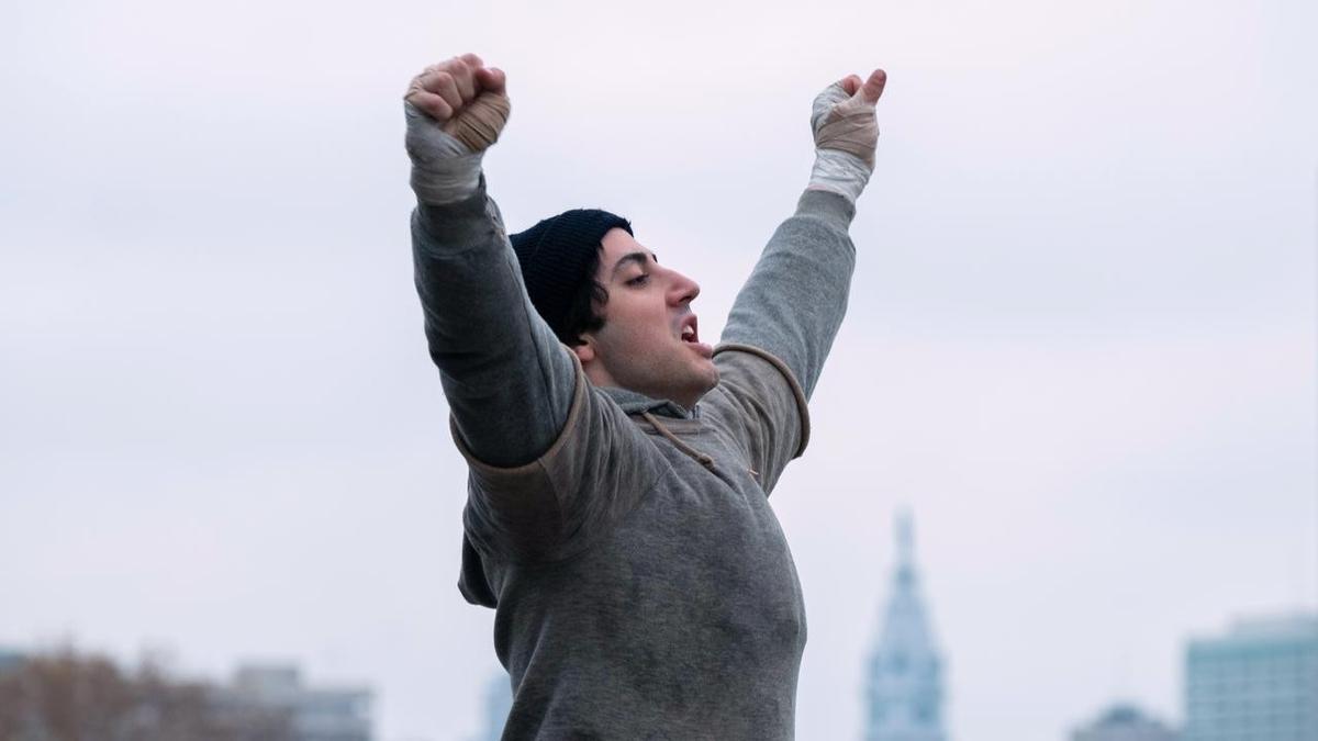 Sylvester Stallone's life is the Rocky Balboa story