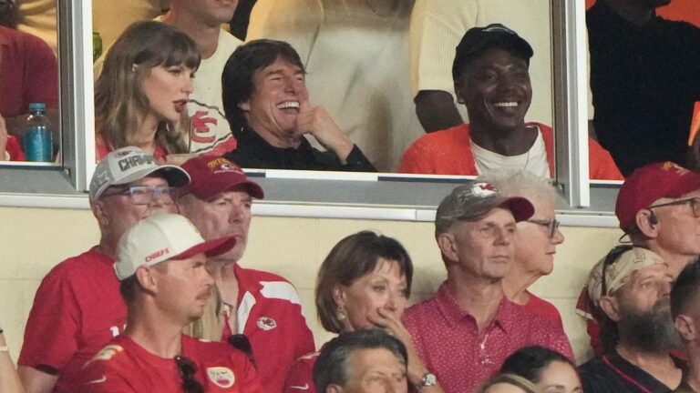 Taylor Swift misses Emmys to cheer husband at NFL game