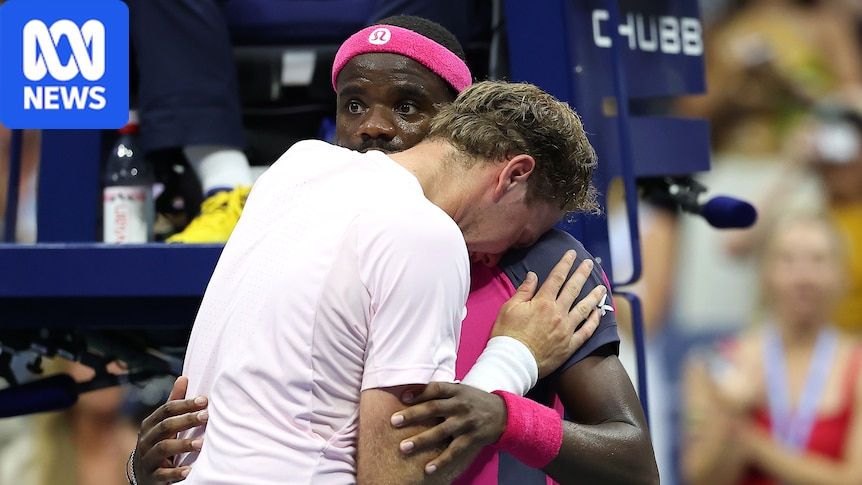 Tears flow as tennis star lets two-set lead slip in first major quarterfinal